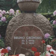 Гробът на Бруно Грьонинг в Диленбург