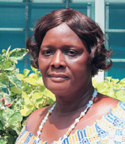לילי אגבציאפה (בת 58), אקרה (גאנה, אפריקה)