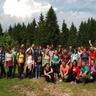 Jugend-Wochenende in Sarajevo, Bosnien-Herzegowina, Juni 2017