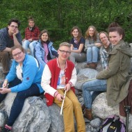 Jugendgruppe an der Familientagung in der Schweiz, Mai 2014